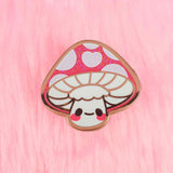 Mushroom Enamel Pins