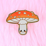 Mushroom Enamel Pins