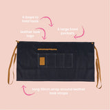 Sprout Denim Waist Garden Apron