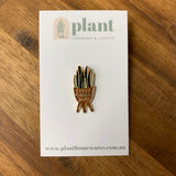 Plant Enamel Pins