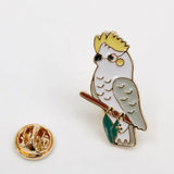 Cockatoo Enamel Pin