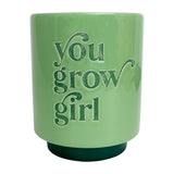 You Grow Girl Pot - Plant Homewares & Lifestyle