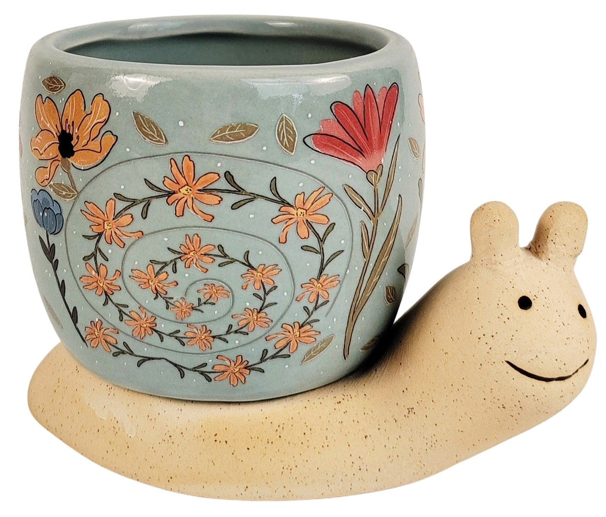 Snail Plant Pot