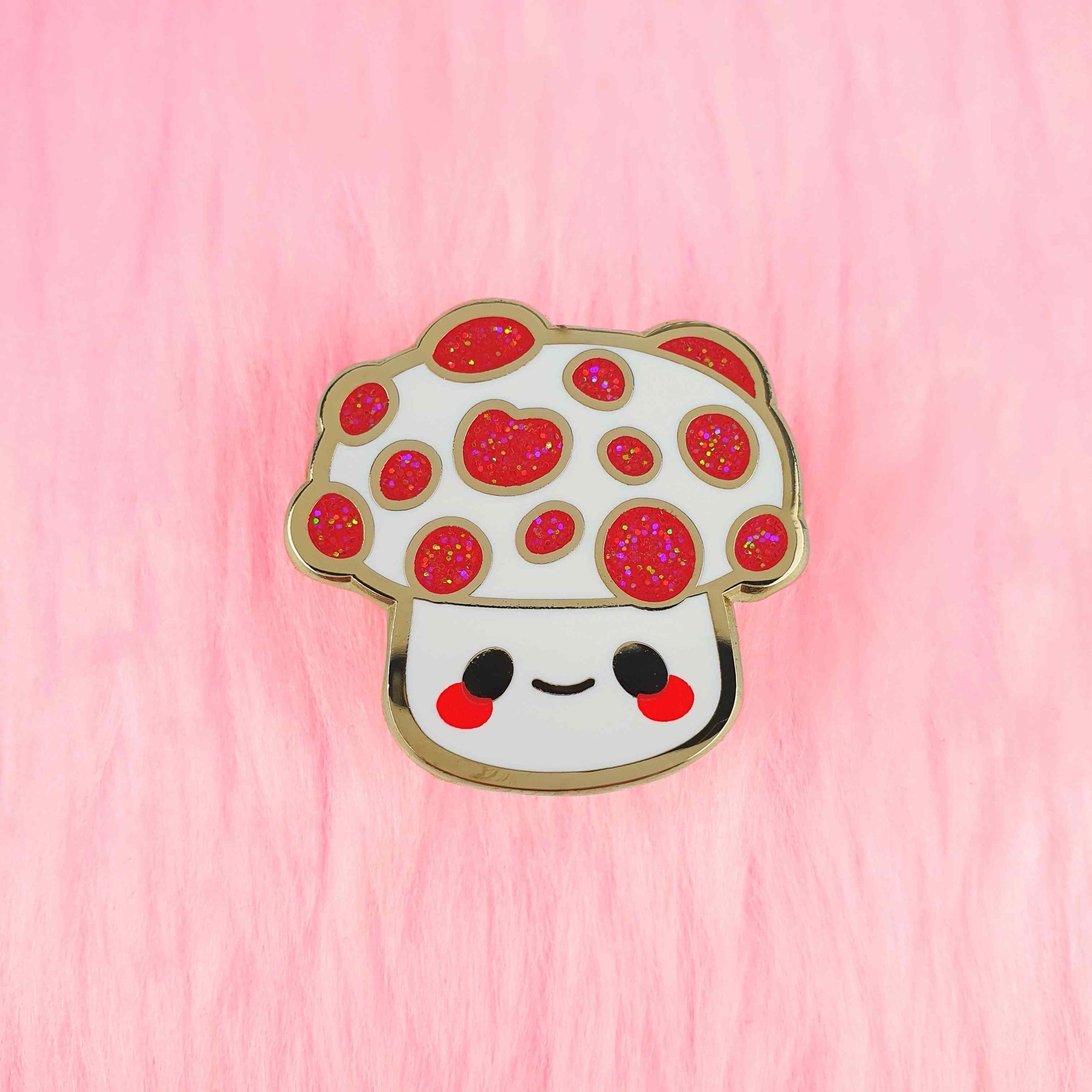 Mushroom Enamel Pins