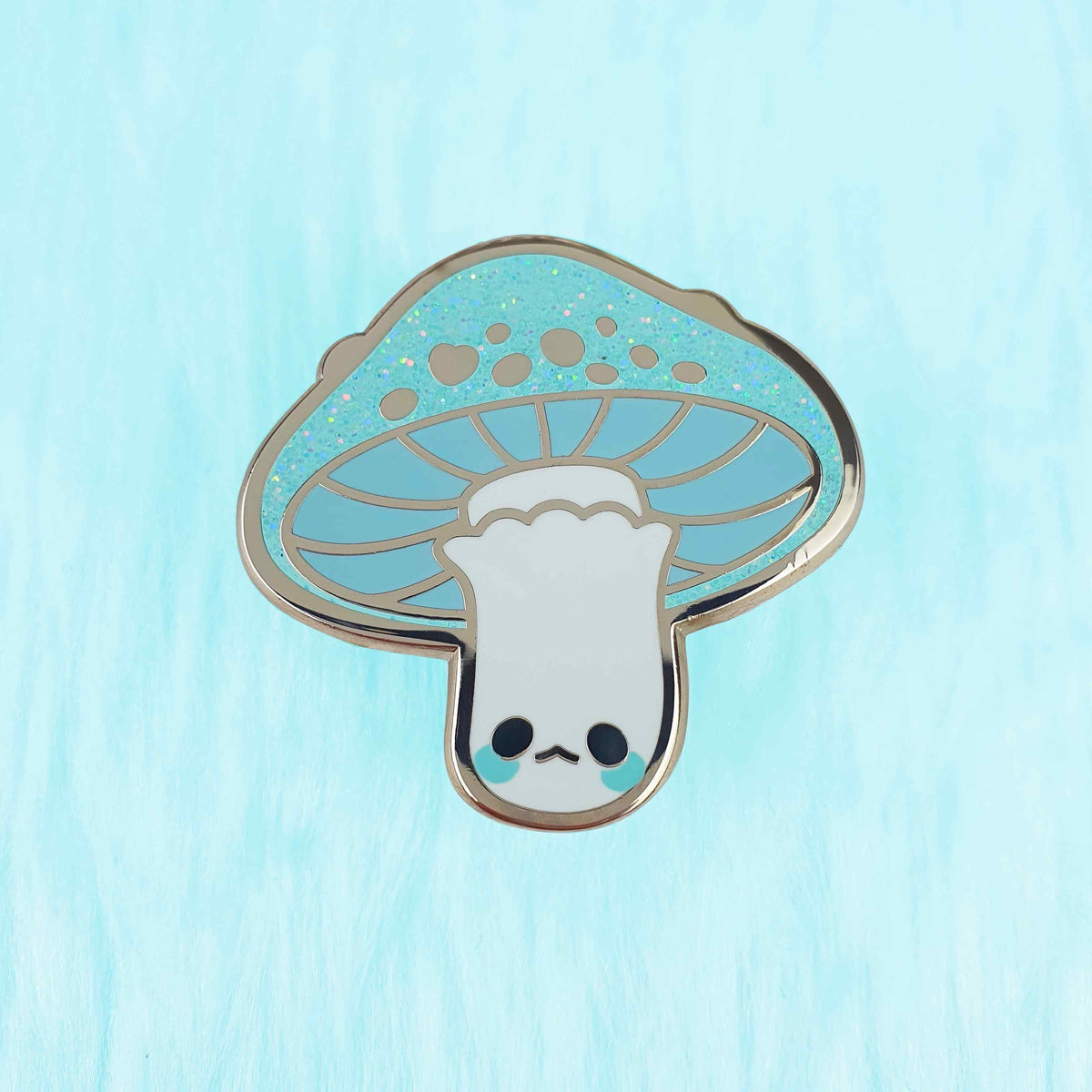 Mushroom Enamel Pins