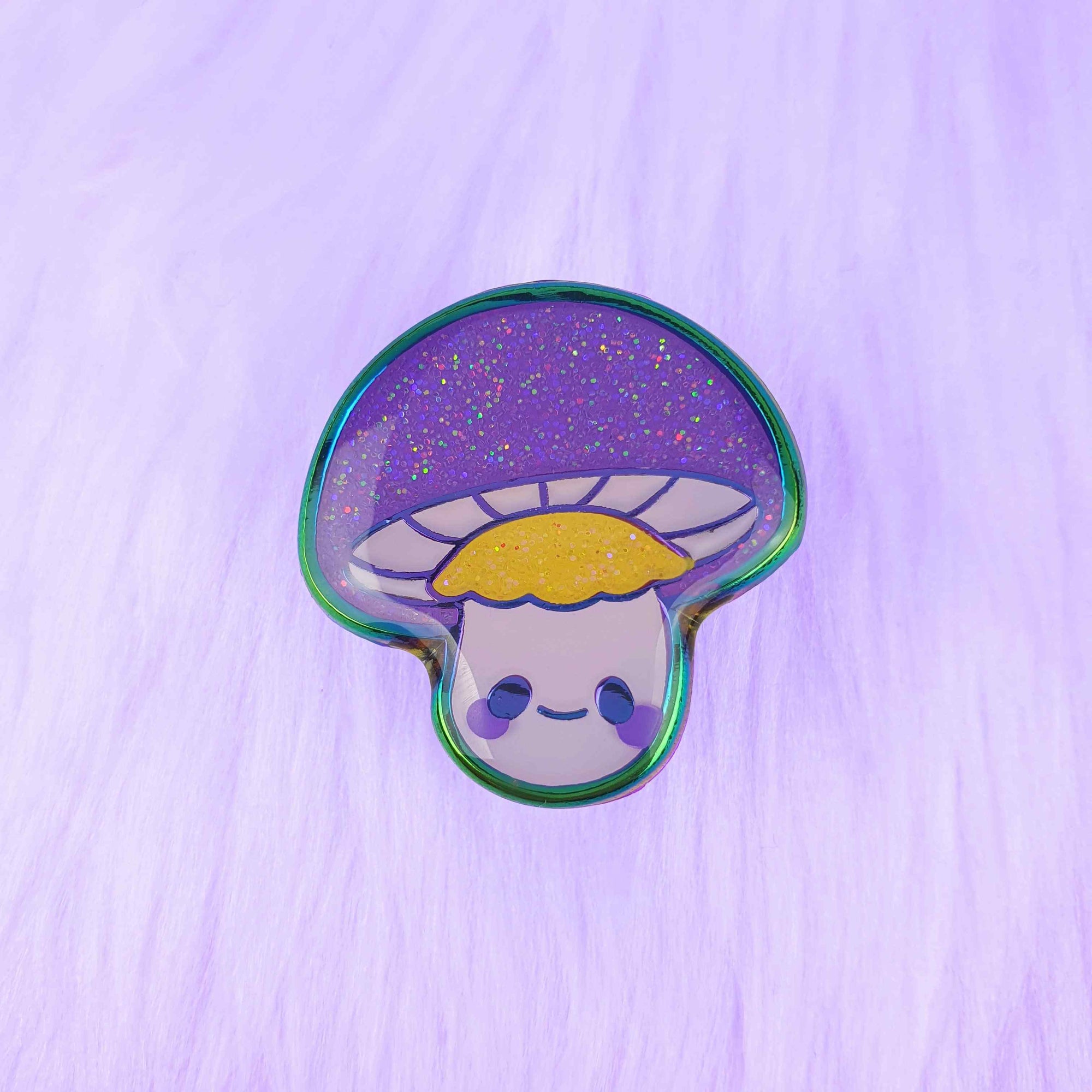 Mushroom Enamel Pins