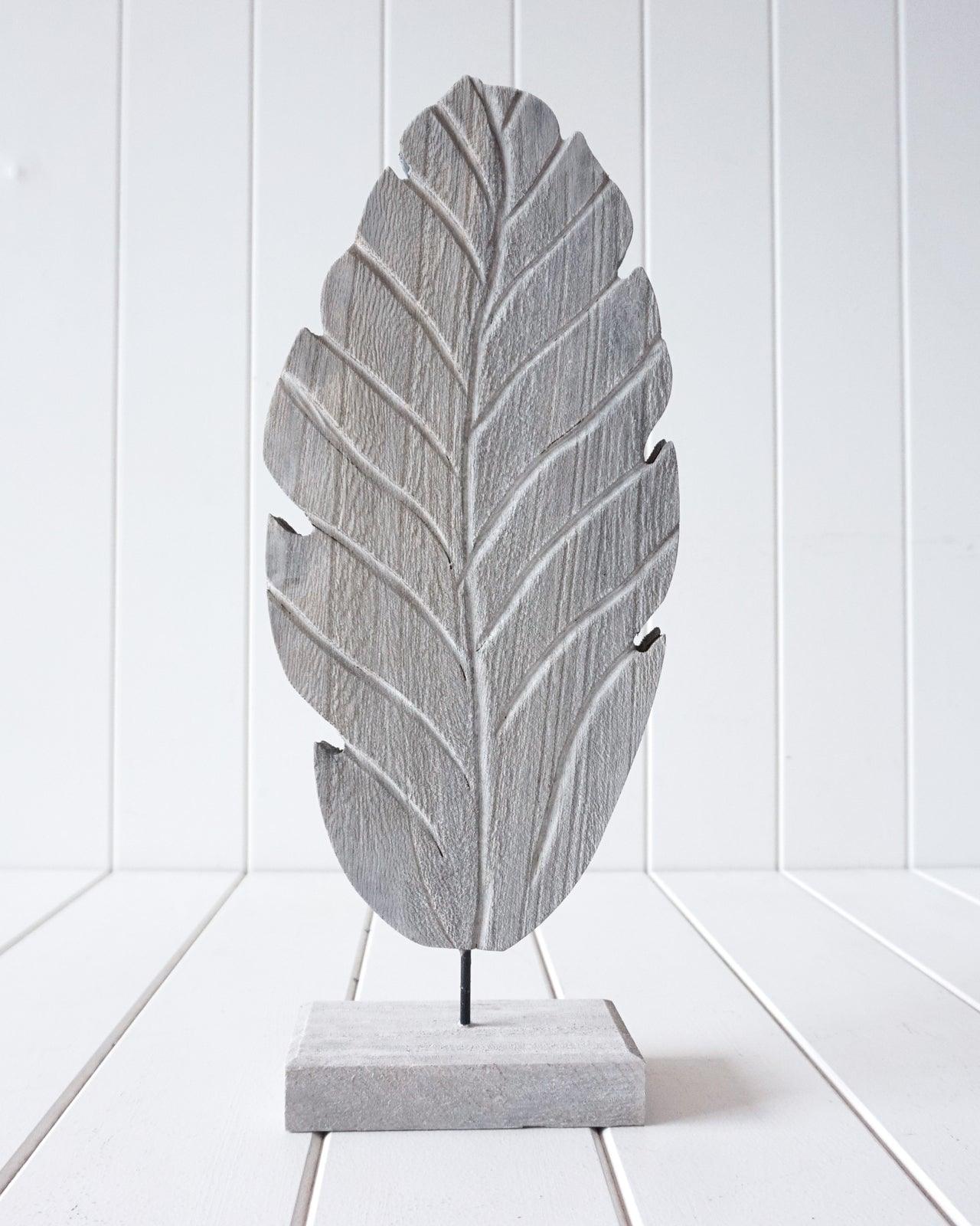 Gabby Wooden Leaf - Plant Homewares & Lifestyle