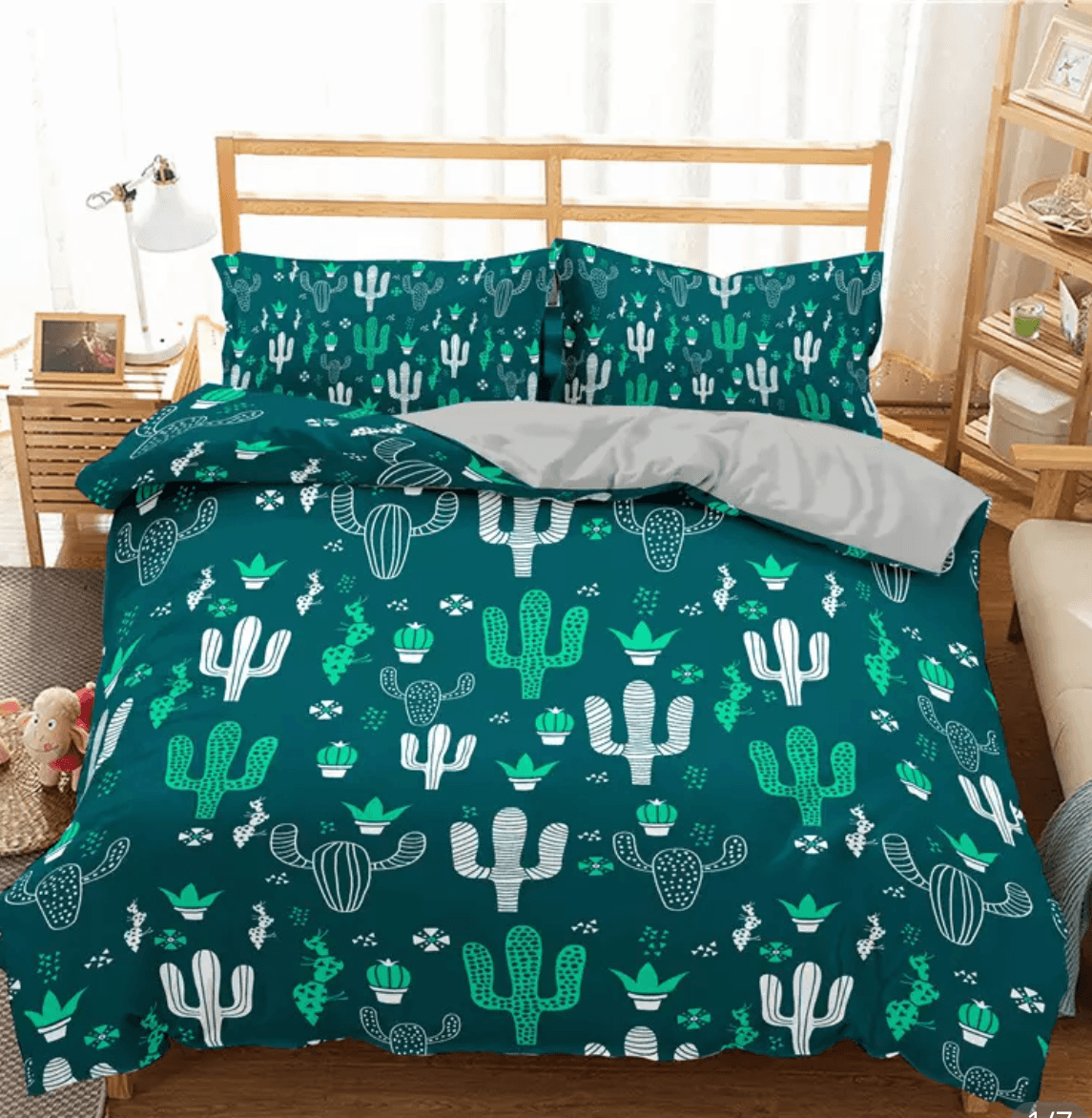 Cactus Bed Sheets - Plant Homewares &amp; Lifestyle