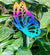 Butterfly Stake Metal Garden Art