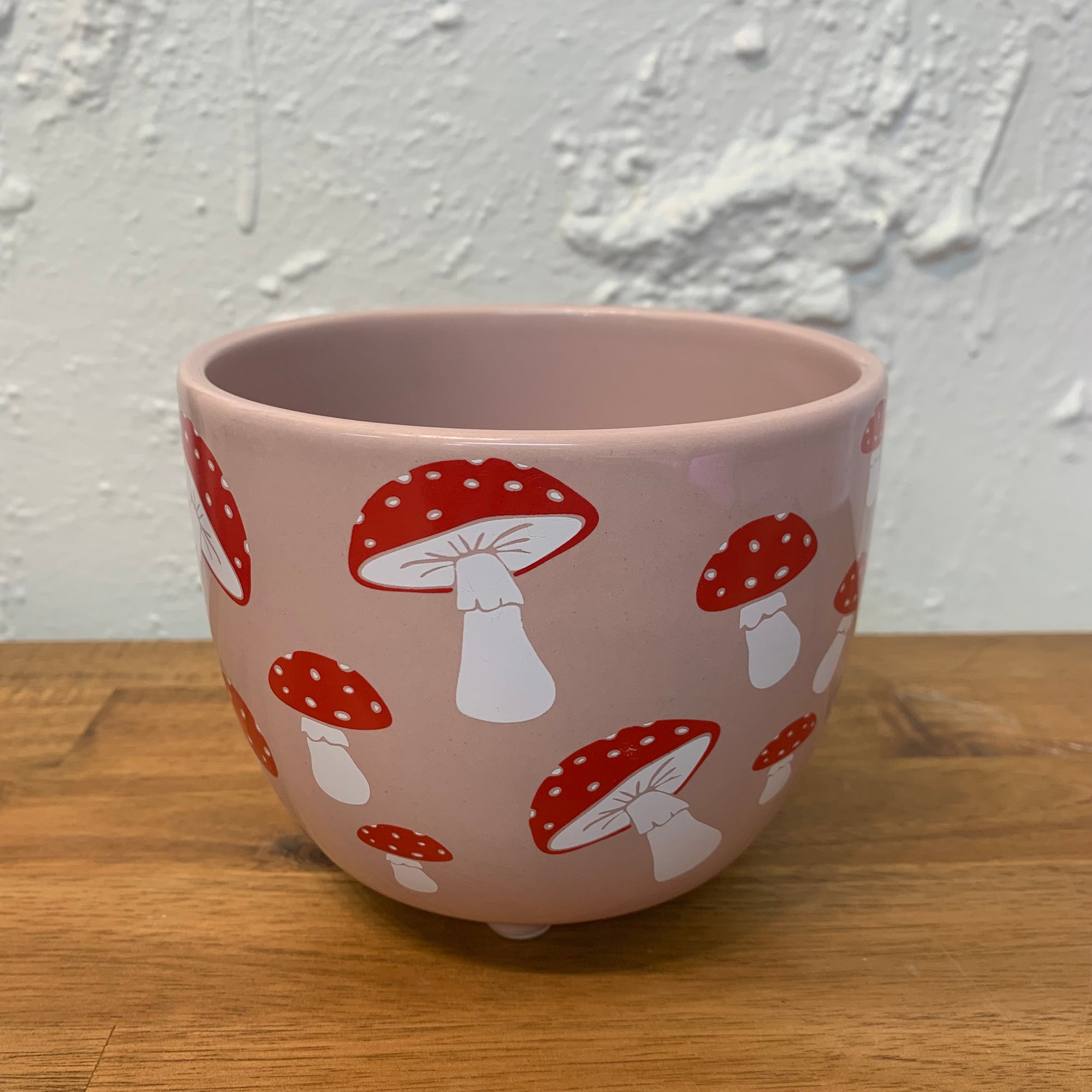 Mushroom Pink Pot - Plant Homewares & Lifestyle